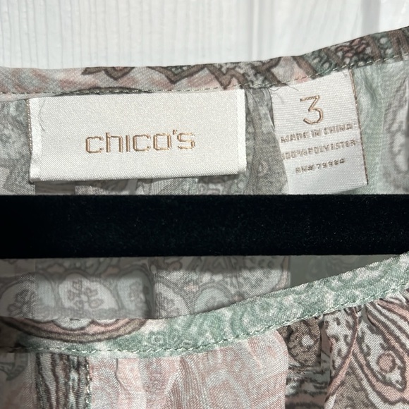 EUC Chicos blouse size 3 - Picture 5 of 5